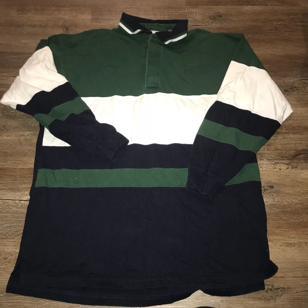 VINTAGE LONG SLEEVE POLO